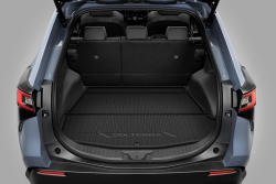 Load space liner mat for vehicles without a subwoofer